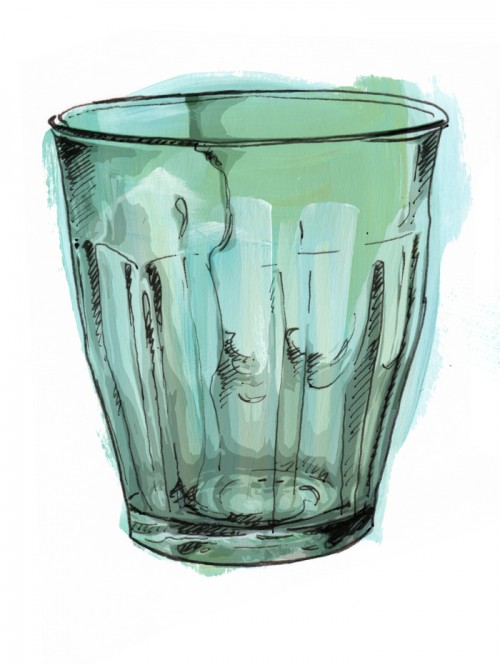 glas spot illustration saveur mag